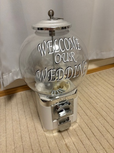 結婚式 ウェルカムスペース用ガチャガチャ