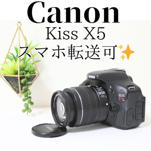 Canon Kiss X5 ダブルレンズセット キャノン 初心者セット 一眼レフ