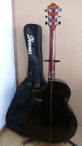 ❤️弦高調整済！Ibanez アイバニーズ AEW22CD-NT1201＋ケース