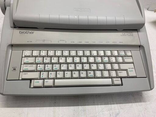 brother ブラザー GX6750 タイプライター 家電 未使用品 - たくましく 