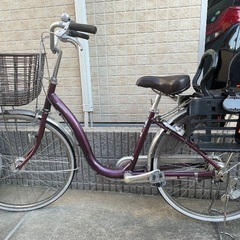 パナソニック 2017 電動アシスト自転車 ビビ FX 26インチ 3段変速