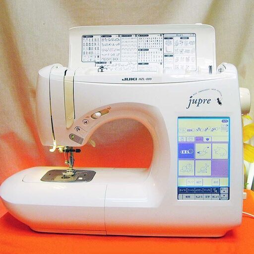 【◆JUKI 刺しゅう機セットjupre HZL-009 】整備済み品_3 現品管理番号：s1202_01w ◇JUKI 刺しゅう機セットjupre HZL-009 】整備済み品_3 現品管理番号：