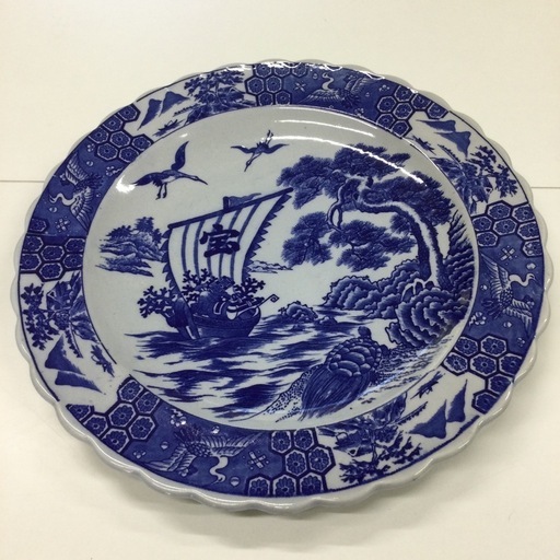 宝船大皿　径41cm