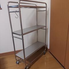 ⭐︎中古品　マルゼン　キッチンワゴンラック　770×460×1070mm  厨房用品⭐︎ ⭐︎中古品 マルゼン キッチンワゴンラック 770×460×1070mm 厨房用品⭐︎