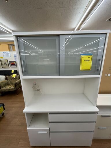 ☆ジモティ割あり☆スライド扉オープンボード(H)208× (W)100× (D)47cm