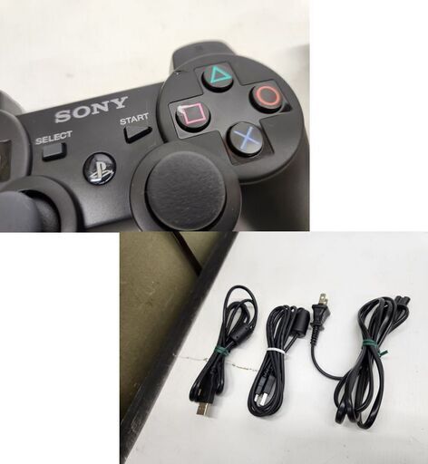 ジャンク扱い ソニー PS3 160GB CECH-3000A ホワイト コントローラー×2 ケーブル プレイステーション3 SONY 札幌市 平岸店 ジャンク扱い ソニー PS3 160GB CECH-3000A ホワイト コントローラー×2