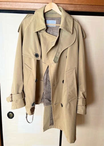 kolor　19aw アシンメトリー　トレンチコート　メンズ　3 ベージュ kolor 19aw アシンメトリー トレンチコート メンズ 3 ベージュ kolor