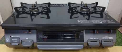 エイブイ：Rinnai ガステーブル RTE670BKR 都市ガス用 右強火力 2022年製