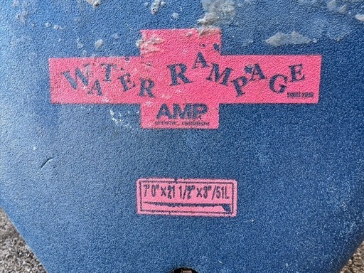 ウォーターランページソフトボード6.2ft BIGSPACE FISHおまけ付き ウォーターランページソフトボード6.2ft BIGSPACE FISHおまけ付き