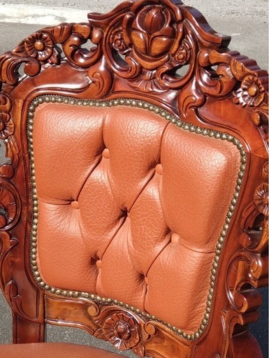 イタリア製 アンティーク調 ダイニングテーブル ダイニングテーブル