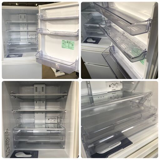 三菱電機 330L 3ドア冷凍冷蔵庫 MR-C33M-W【標準配送料2000円＋標準 