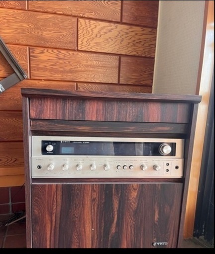 Trioレコードプレーヤースピーカー4つ - 切なく 