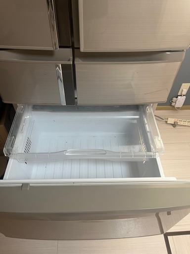 三菱 6ドア冷蔵庫 465L MR- R47X-S 2013年製/YMPJ082-18