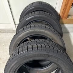 ダンロップスタッドレス145/12 4本セット (ハチマンタイ) 大更のタイヤ  