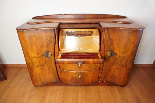 飾り棚 イギリス ミッドセンチュリー ドリンクキャビネット サイドボード