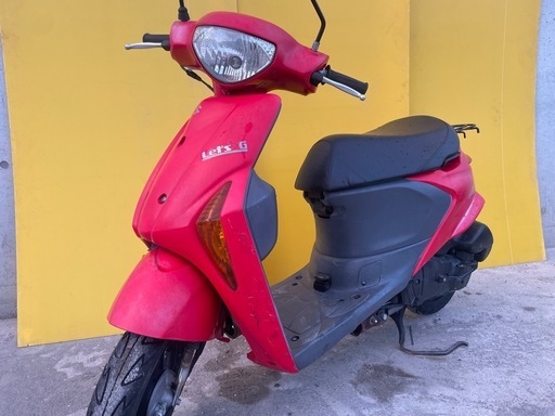 特価品‼️セル1発始動⭐️レッツ5  SUZUKI⭐️安心のFiモデル‼️バッテリー新品⭐️原付　スクーター　50cc