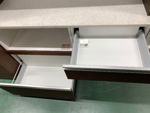 家具ならトレファク吉川店！！ ACTUSレンジボードフラップ扉  