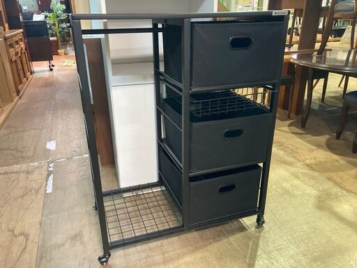 【愛品館 市原店】Bauhutte(バウヒュッテ) ハンガーラックテーブル