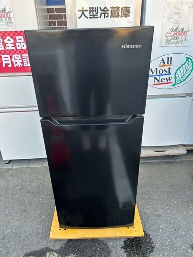 ☆ジモティ割あり☆ Hisense 冷蔵庫 HR-B12J1B 120L 2022年製 動作確認