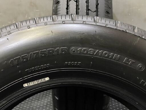新車外し 2024年製 BS BRIDGESTONE R202 175/75R15 103/101N LT 15 