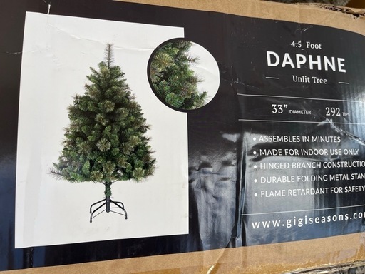 美品‼️全長123㎝‼️クリスマスツリークリスマス✨Holiday✨雑貨プロフ必読