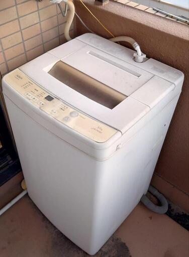 AQUA（アクア）5.0kg洗濯機 (K) 天満の生活家電《洗濯機》の中古  