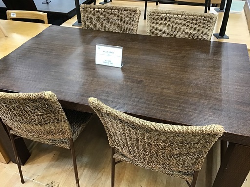 トレファク神戸新長田】BIG WOODのダイニング4点セット入荷しました 
