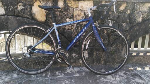 FUJI ロードバイク XXS FUJI Ballad ロードバイク xs 49 ネイビー FUJI