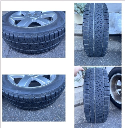 日産純正17インチ スタッドレスタイヤセット セレナ、リーフなどに装着できるニッサン純正17インチスタッドレス