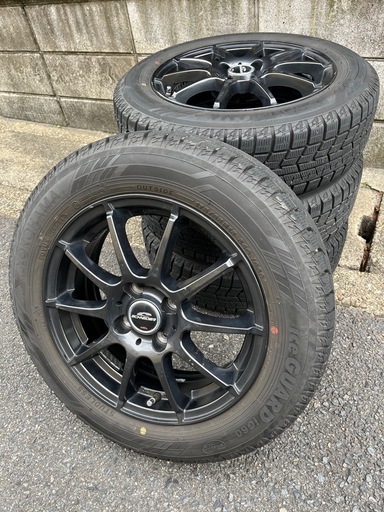 スタッドレスアルミホイールセット175/65R15 ヨコハマタイヤIG60 2022 