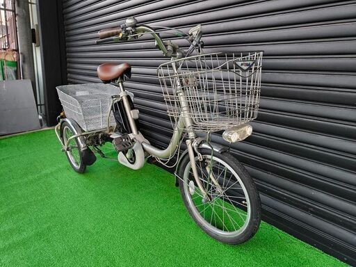 電動アシスト三輪車前18、後16インチ】 Panasonic パナソニック