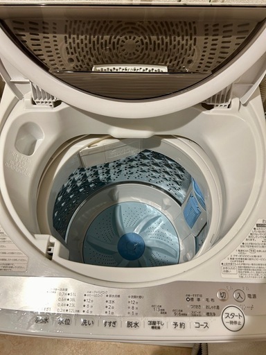 東芝 洗濯機 6Kg - 印象深く