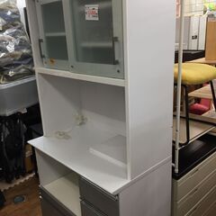 リサイクルショップどりーむ鹿大前店 No2374 食器棚 大型 オシャレ