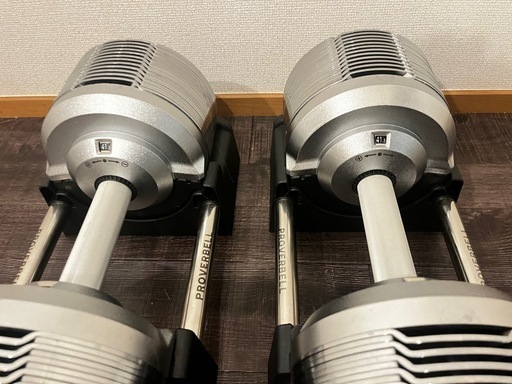 美品中古】可変式ダンベル 41.5 2セット PROVERBELL 可変式ダンベル 