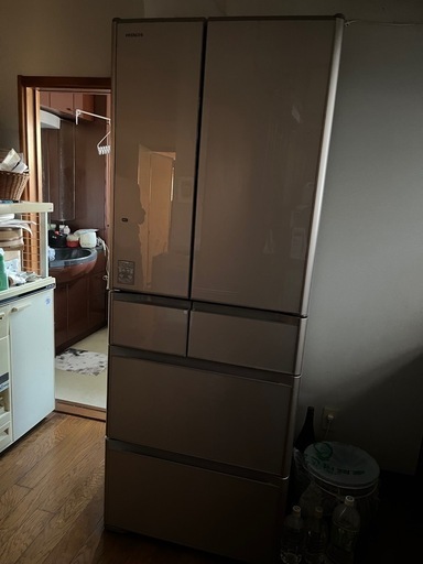 完動品 日立 ノンフロン冷凍冷蔵庫 R-XG5100H 505L 冷凍冷蔵庫：日立6ドア 定格内容積505L（R-XG5100H） 完動品】日立 HITACHI