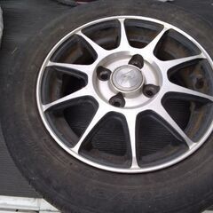 最終値下げ軽自動車スタッドレスアルミホイールセット (tkp25) 石鳥谷  
