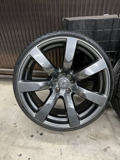 R35 GT-R 純正　リア10.5J　2本 MY17 リア用 2本セット】ニッサン R35 GT-R 純正 20in 10.5J +25