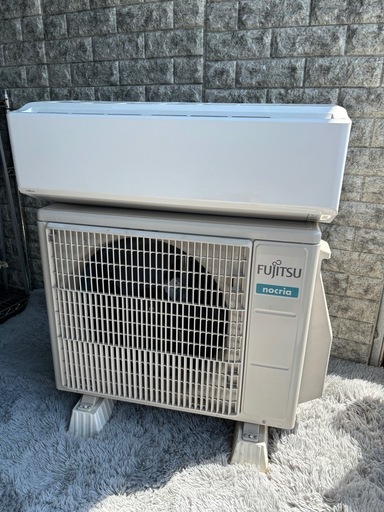 値下げしました!!?FUJITSU/富士通/4.0kwエアコン/2019年式/AS-B40J-W 