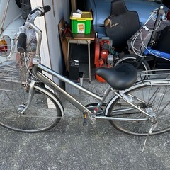 28日18時まで】あさひ トラッドラインS 27型 シルバー 新品未  