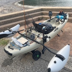 フィッシングカヤックの中古が安い！激安で譲ります・無料であげます  