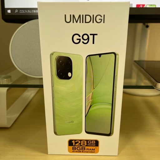 UMIDIGI Android 14 スマホ 本体 SIMフリー G9T スマートフォン 4GB+128GB ブラック 即決特価 配送ご相談下さい