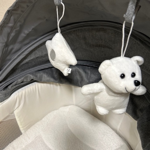 ベビーベッド【取引中】 取引中」ココネルエアー ベビーベッド