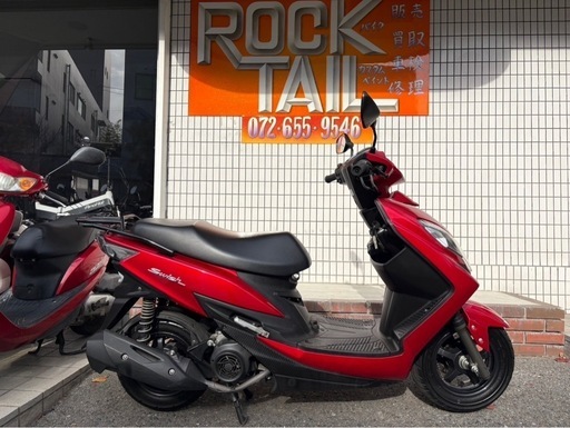 ★２０万円　スウィッシュ125リミテッド！セル1 実働車　程度良好！スズキ　スウィッシュ　125 DV12B ☆20万円！スウィッシュ125 程度良好！スズキ スウィッシュ DV12B 小型