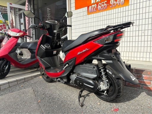 ☆20万円！スウィッシュ125 程度良好！スズキスウィッシュDV12B 小型スクーターセル1 実働車 (イワオ) 高槻市のスズキ の中古あげます・譲ります｜ジモティーで不用品の処分