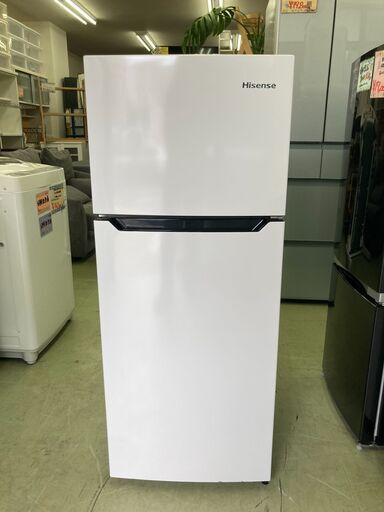 【リサイクルショップ　ピカソ　小松原】Hisense ハイセンス 右開き 120L 2ドア冷蔵庫 2018年製 HR-B1201★4548★ リサイクルショップ ピカソ 小松原】Hisense ハイセンス 右開き 120L 2