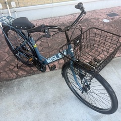 ☆ジモティ割あり☆ 自転車 27インチ 黒 クリーニング済み TC151