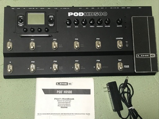 LINE6 POD HD500 マルチエフェクター エフェクターボード 【公式通販】