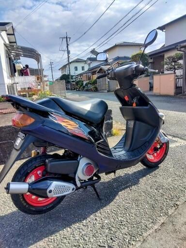 実働セル一発バイク スズキ zzスクーター