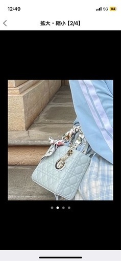 Diorレディディオール２WAY ショルダーバッグA-8206 レディディオール ショルダーバッグ Diorレディディオール2WAY