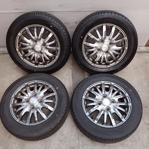 新品商品 155/65R13インチ アルミタイヤ4本セット No.49